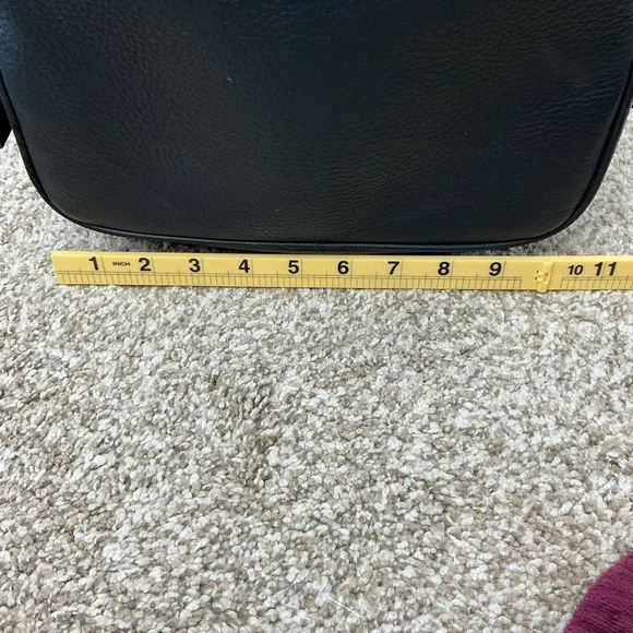 Michael Kors Black Pebbled Leather Multi-Pocket Backpack